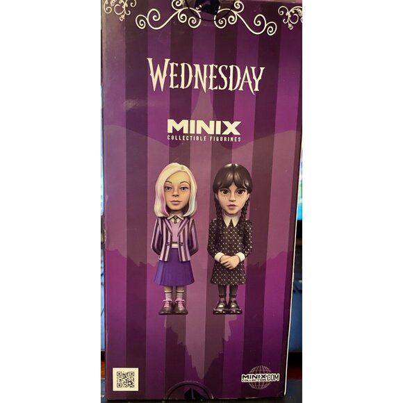 NIB WEDNESDAY Addams Family Vinyl Minix Collectable Figurine TV Series 113 - Picture 12 of 13